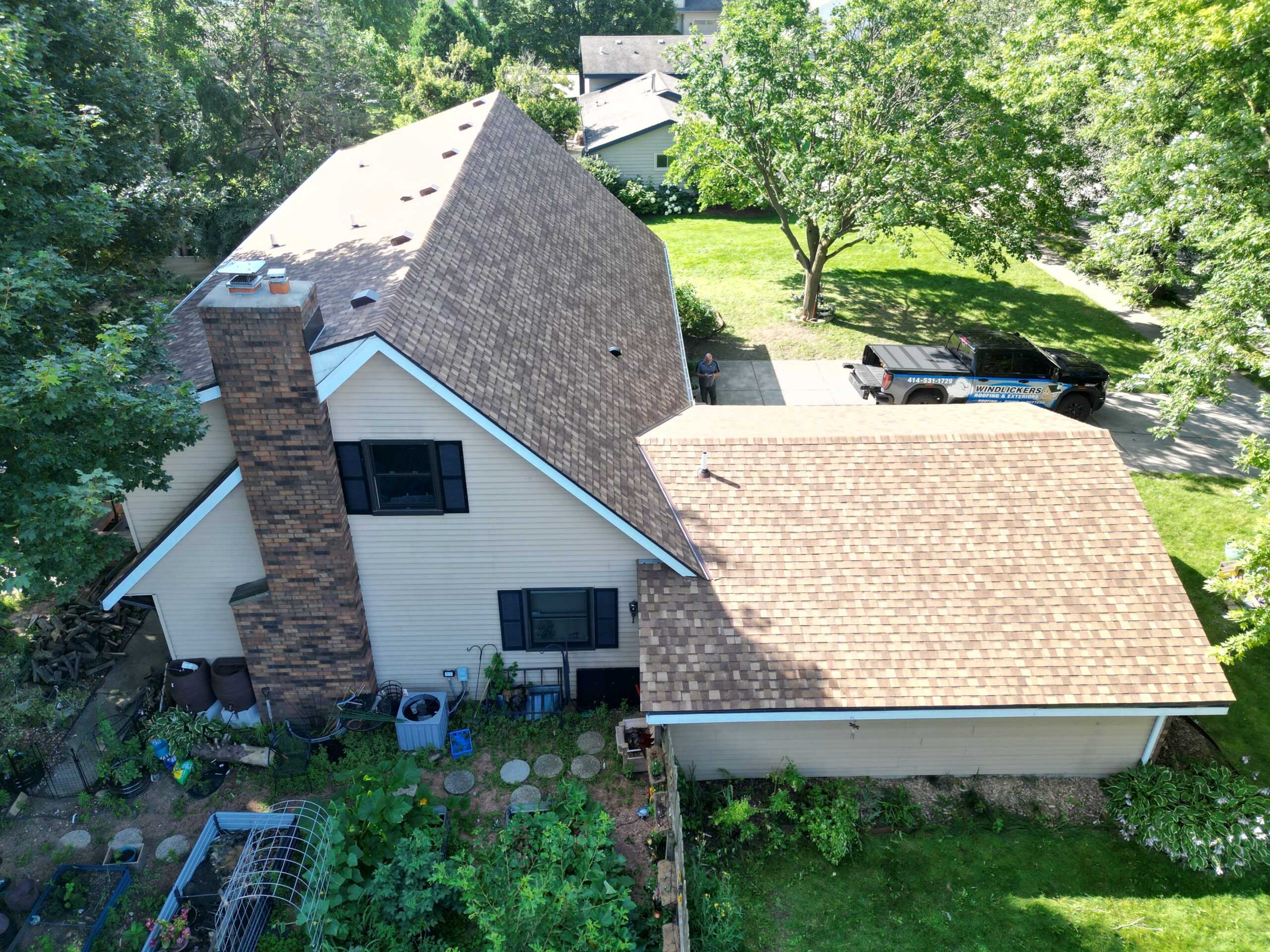 shingle & gutter replacement in Waukesha